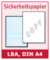 Sicherheitspapier LBA Sicherheitspapier LBA